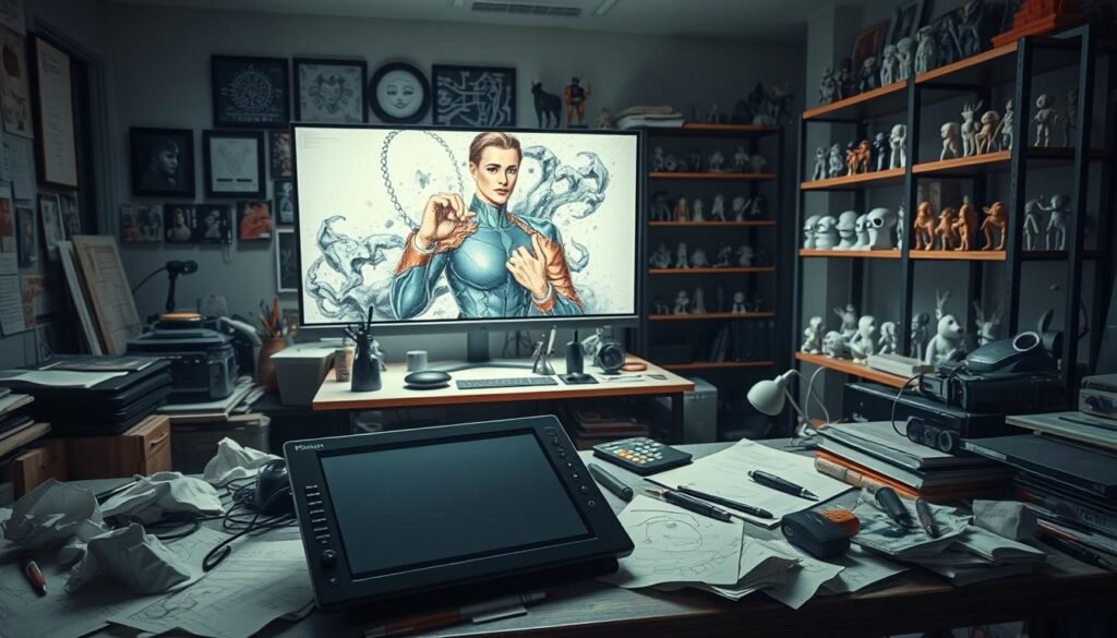 AI-generated art challenges