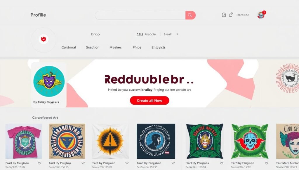how to sell AI art on Redbubble
