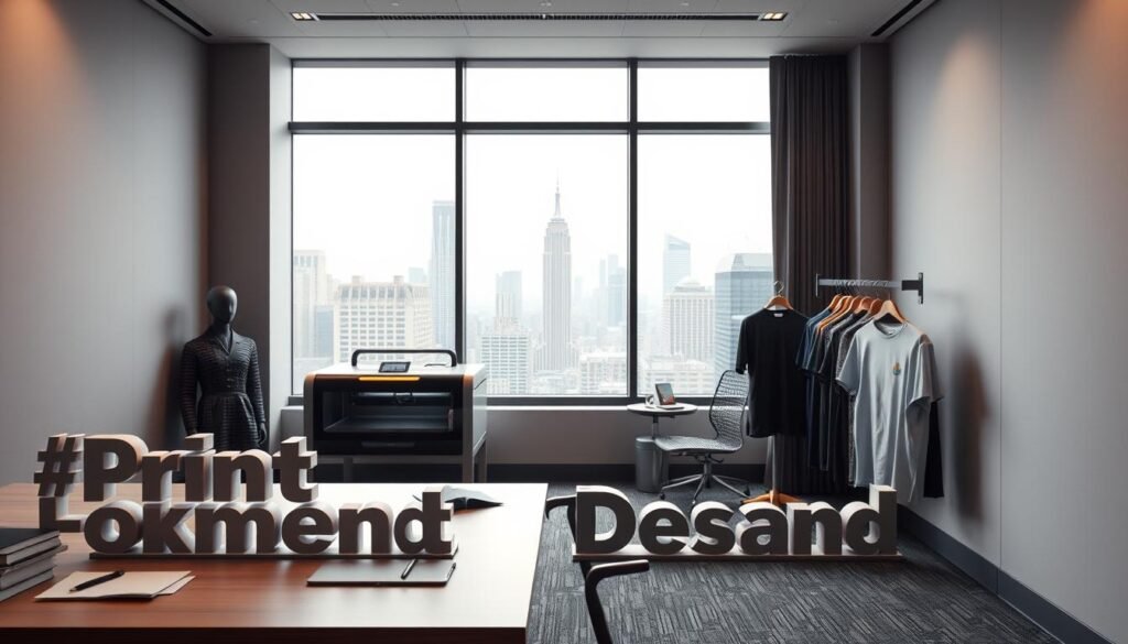 print-on-demand business model