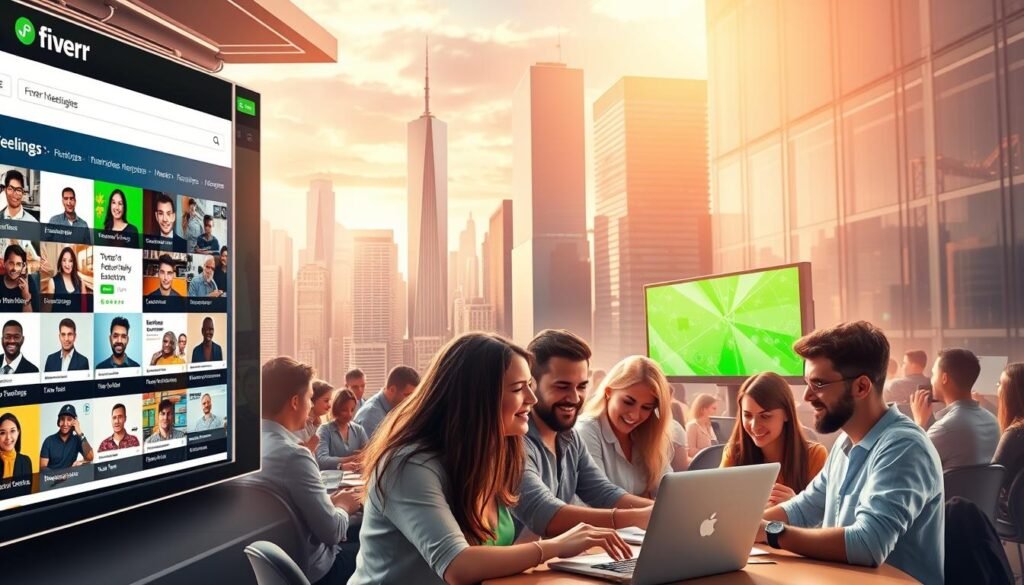 Fiverr platform