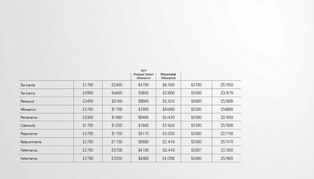 UK tax thresholds and allowances