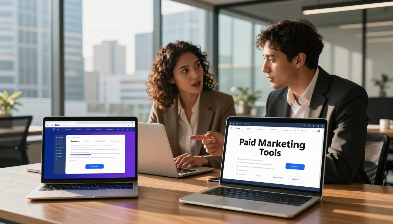 Free vs Paid AI Marketing Tools